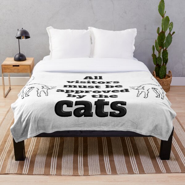 Item preview, All Visitors Must be Approved by the Cats designed and sold by SuzyTurner.