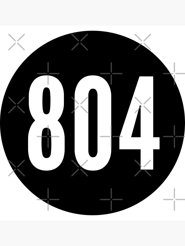 804-area-code-zip-code-location-black-and-white-poster-by-wa-ka-ne