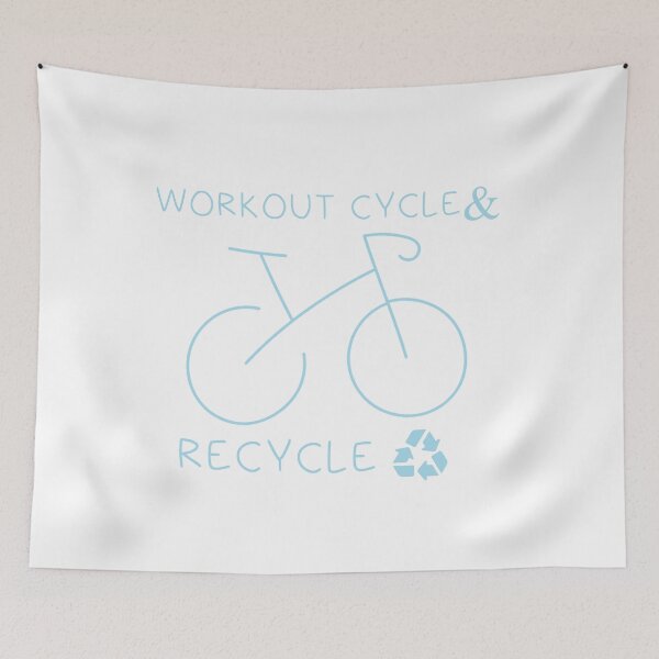 Item preview, WORKOUT CYCLE& RECYCLE designed and sold by DiscoVibes.