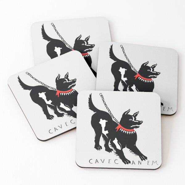 Item preview, Cave Canem (Beware of dog) designed and sold by archaeologyart.