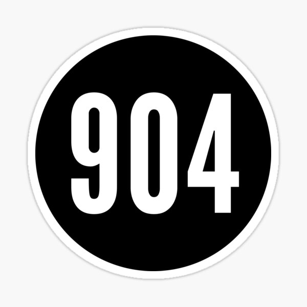 904-area-code-zip-code-location-black-and-white-sticker-for-sale-by