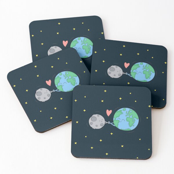 Item preview, Best Friends Forever - Earth and Moon designed and sold by krimons.