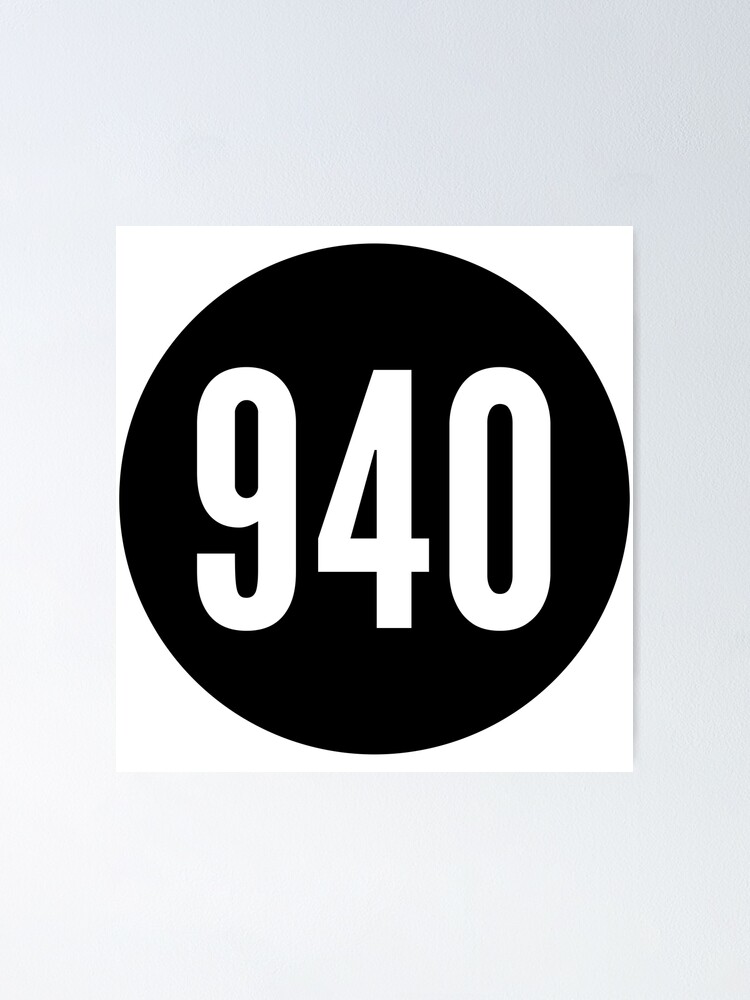 940-area-code-zip-code-location-black-and-white-poster-by-wa-ka-ne