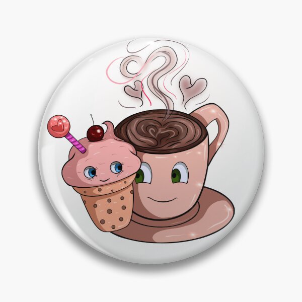 Item preview, Coffee mug and dessert designed and sold by Iris777.