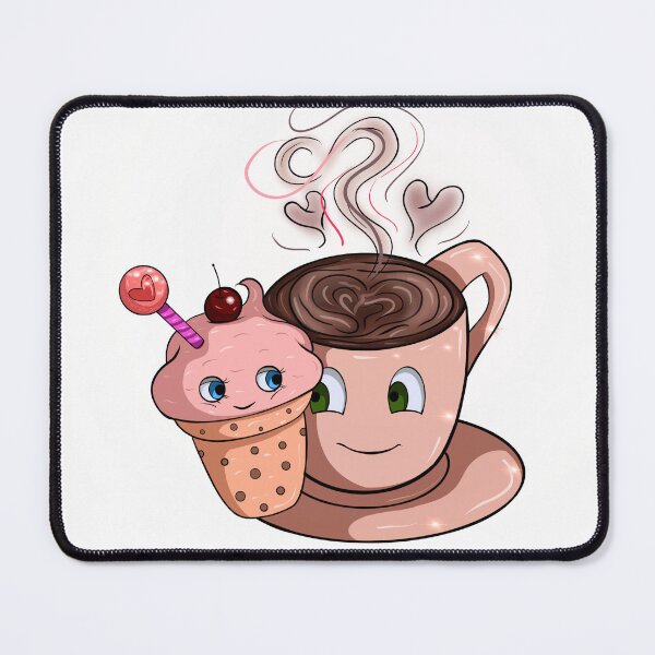 Item preview, Coffee mug and dessert designed and sold by Iris777.