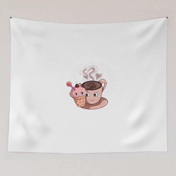 Item preview, Coffee mug and dessert designed and sold by Iris777.