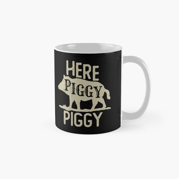 Item preview, Here Piggy Piggy Boar Hunting Vintage Pig Hog Hunter designed and sold by Urlan.