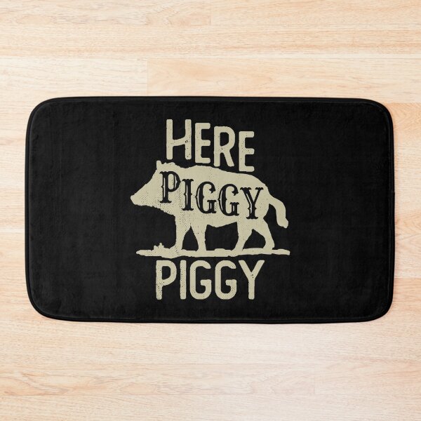 Item preview, Here Piggy Piggy Boar Hunting Vintage Pig Hog Hunter designed and sold by Urlan.