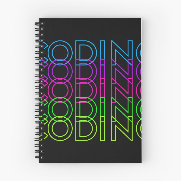 Item preview, Neon Coding text design designed and sold by Code  Monkeys.