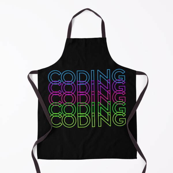 Item preview, Neon Coding text design designed and sold by Code Monkeys.