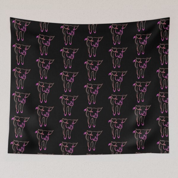 Item preview, Cute Pig Line Art  designed and sold by Tarnya Jones.