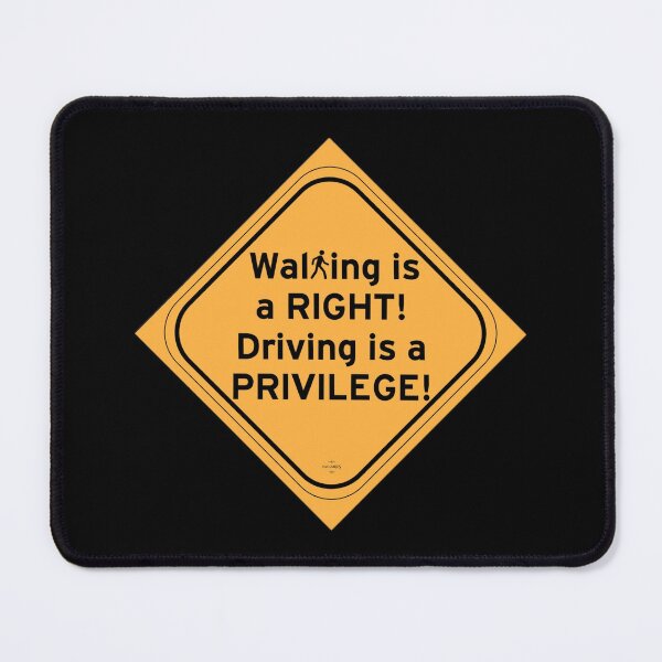 Item preview, WALKING IS A RIGHT! designed and sold by Dorothy Ogda Laxton.
