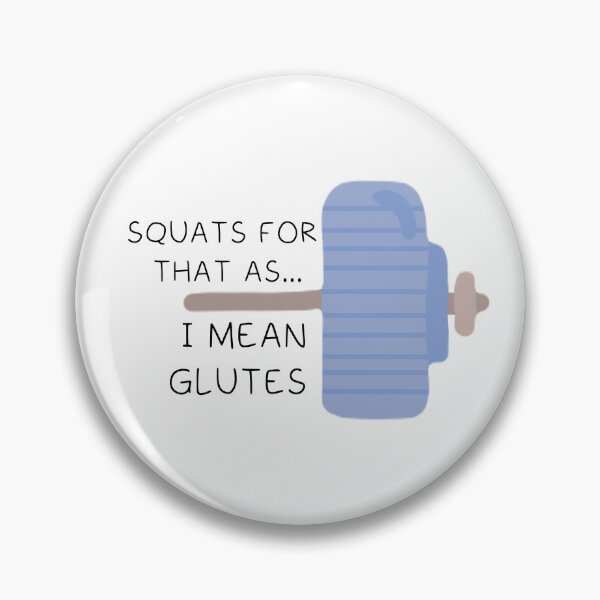 Item preview, SQUATS FOR GLUTES  designed and sold by DiscoVibes.