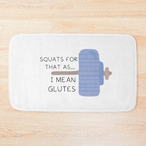 Item preview, SQUATS FOR GLUTES  designed and sold by DiscoVibes.