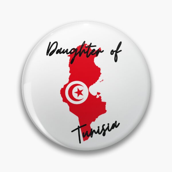 Item preview, Daughter of Tunisia Map Flag designed and sold by NovawayDirect.