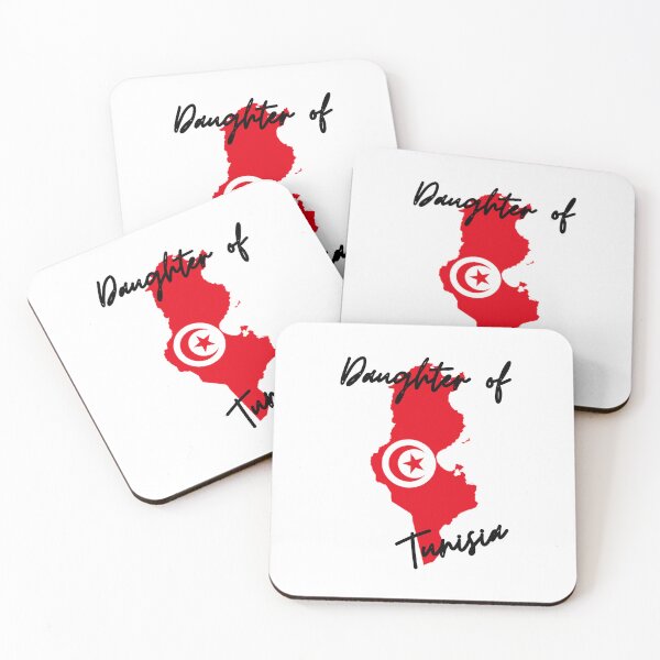 Item preview, Daughter of Tunisia Map Flag designed and sold by NovawayDirect.