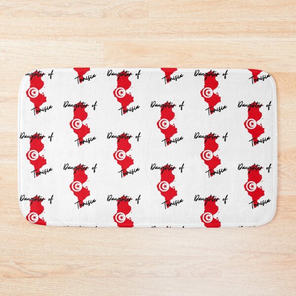 Item preview, Daughter of Tunisia Map Flag designed and sold by NovawayDirect.