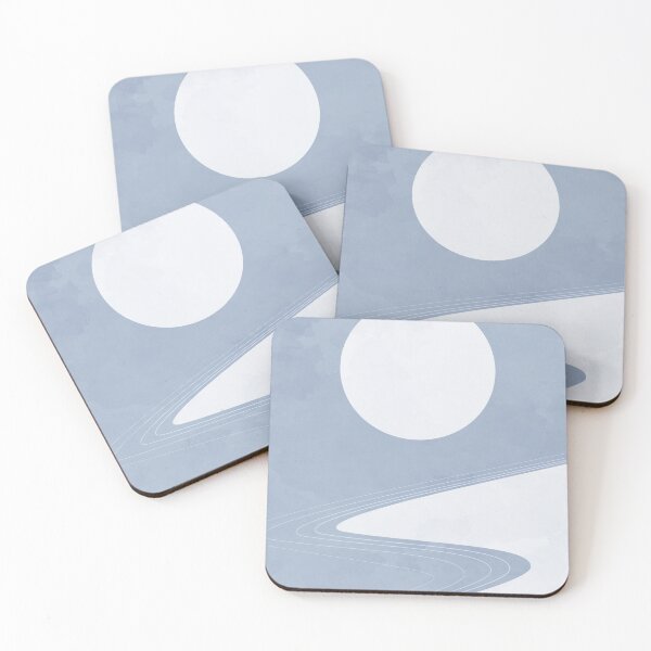 Item preview, Moon and Road - Minimalist Scandinavian 2 designed and sold by technicolorable_art.