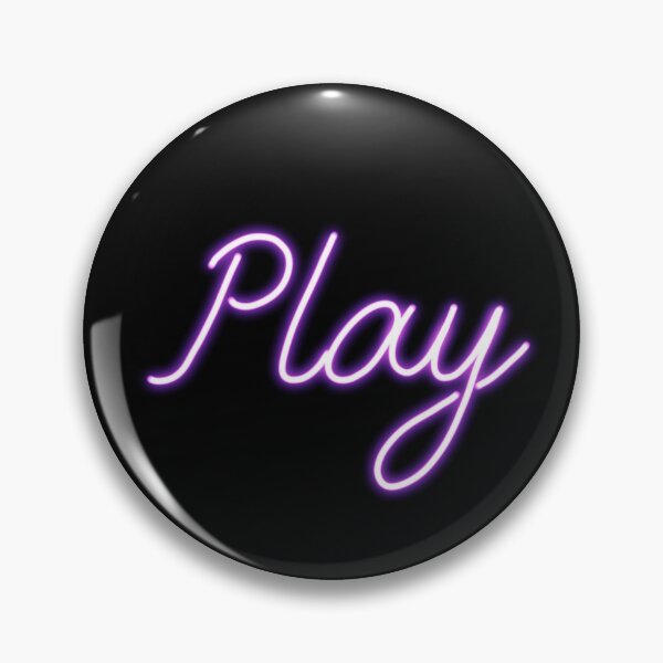 Item preview, Play Neon Sign designed and sold by thesnowwhyte.