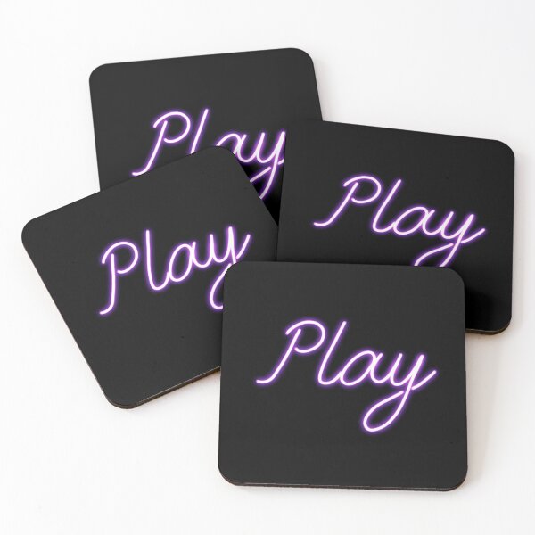 Item preview, Play Neon Sign designed and sold by thesnowwhyte.