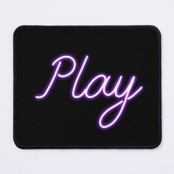 Item preview, Play Neon Sign designed and sold by thesnowwhyte.