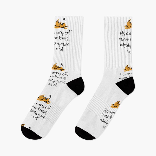 Item preview, As Every Cat Owner knows, Nobody Owns a Cat designed and sold by SuzyTurner.