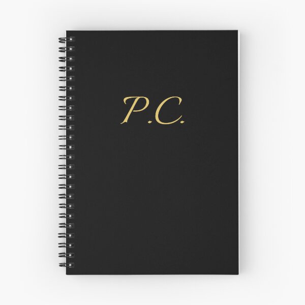 Item preview, PC Initials | Gold Lettering | Personalised Gifts designed and sold by Avo And Sriracha.