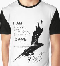 Edgar Allan Poe: I Am A Writer Graphic T-Shirt