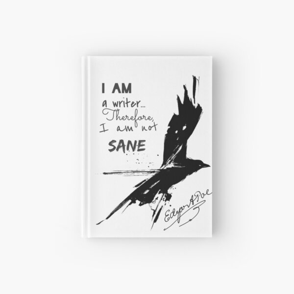 Vista previa del artículo con la obra «Edgar Allan Poe: Soy escritor», diseñado y vendido por areliphant.