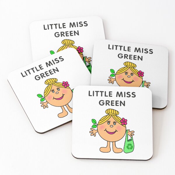 Item preview, ECO WARRIOR LITTLE MISS GREEN designed and sold by janeynic.