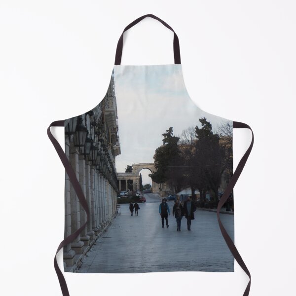 Item preview, The Liston Old Corfu Town, Image of people walking designed and sold by nickbrayimages.
