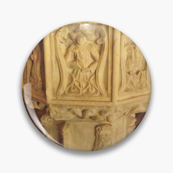 Item preview, The Font, St Botoph's, Iken, Suffolk designed and sold by wiggyofipswich.