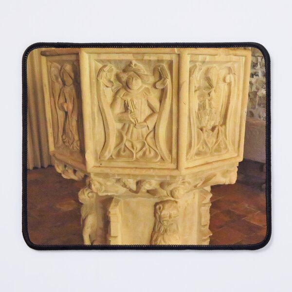 Item preview, The Font, St Botoph's, Iken, Suffolk designed and sold by wiggyofipswich.