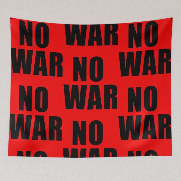 Item preview, NO WAR designed and sold by LoveAndDefiance.