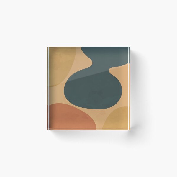 Artikelvorschau, Nordic Earth Tones - Abstract Shapes 2 entworfen und verkauft von technicolorable_art.