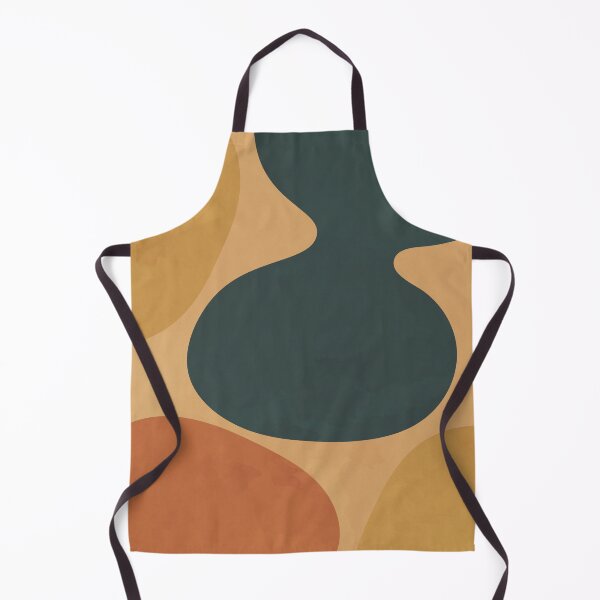 Aperçu de l'œuvre Nordic Earth Tones - Abstract Shapes 2 créée et vendue par technicolorable_art.