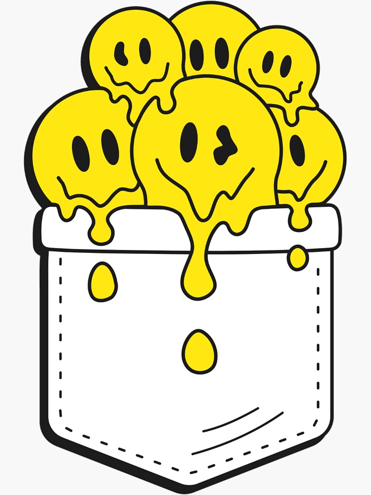 "Emoji pocket" Sticker for Sale by Beeroclock Redbubble