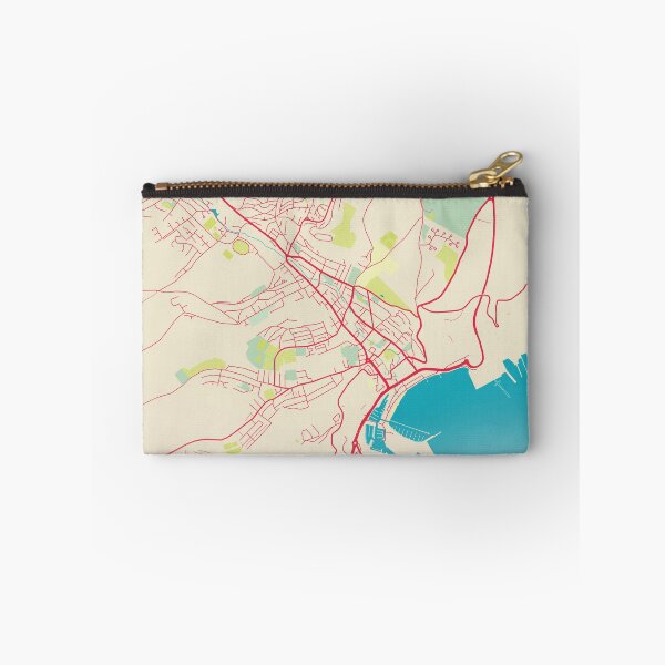 Aperçu de l'œuvre Douvres carte uk - Art déco créée et vendue par PostersProf1.