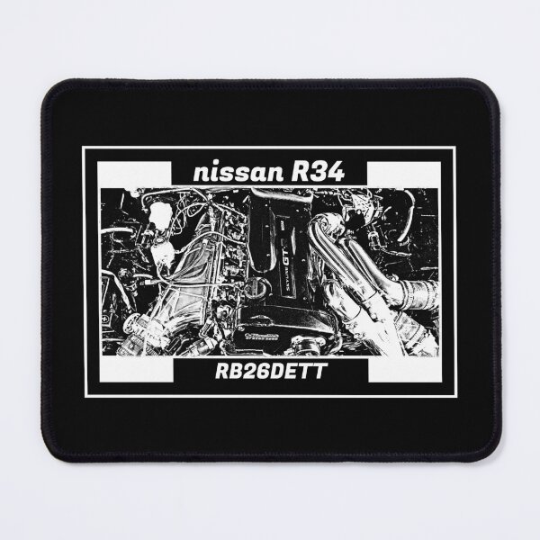 Item preview, NISSAN SKYLINE GT-R R34 ENGINE (Black Version) designed and sold by Cero81.