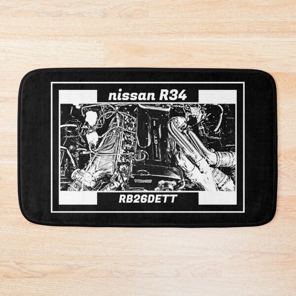 Item preview, NISSAN SKYLINE GT-R R34 ENGINE (Black Version) designed and sold by Cero81.