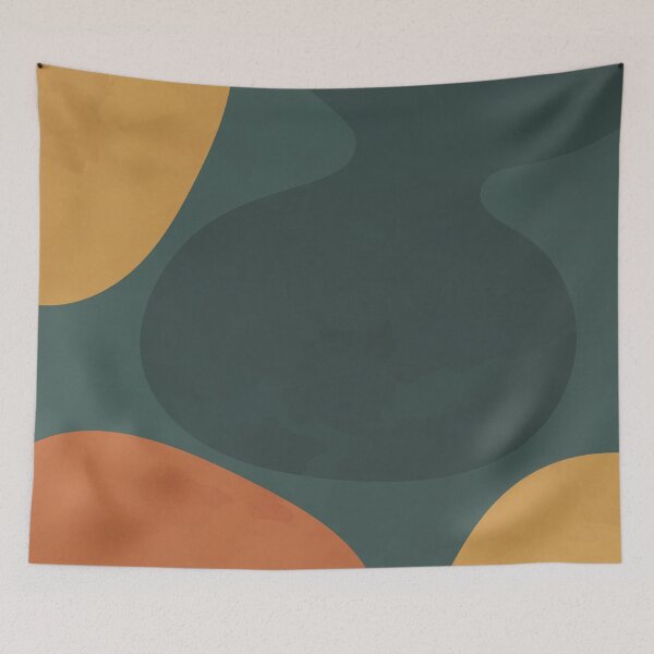 Artikelvorschau, Nordic Earth Tones - Abstract Shapes 3 entworfen und verkauft von technicolorable_art.