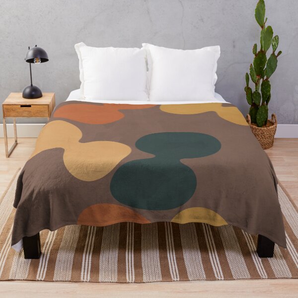 Artikelvorschau, Nordic Earth Tones - Abstract Shapes 4 entworfen und verkauft von technicolorable_art.
