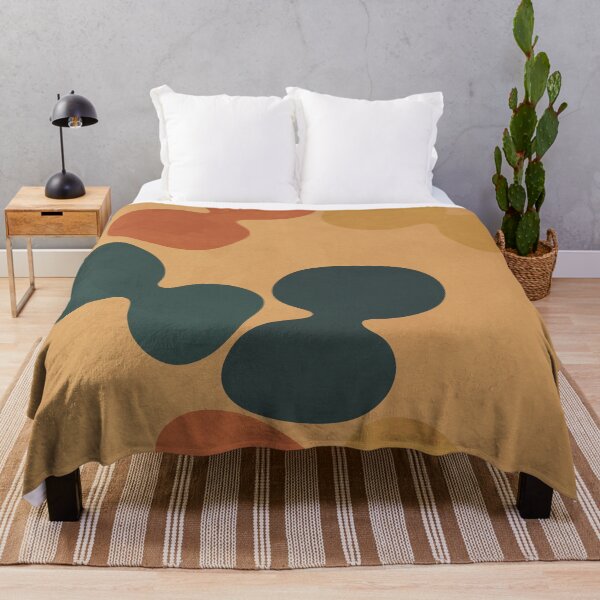 Artikelvorschau, Nordic Earth Tones - Abstract Shapes 6 entworfen und verkauft von technicolorable_art.