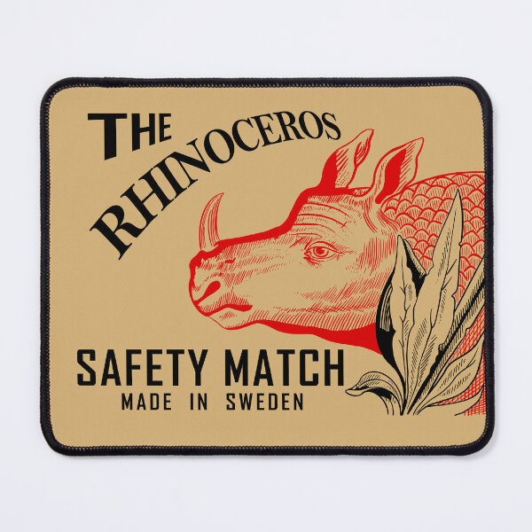 Item preview, The Rhinoceros Safety Match designed and sold by rogue-design.