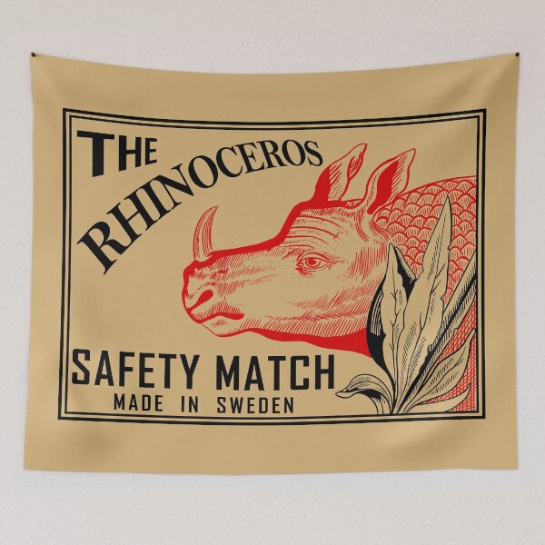 Item preview, The Rhinoceros Safety Match designed and sold by rogue-design.