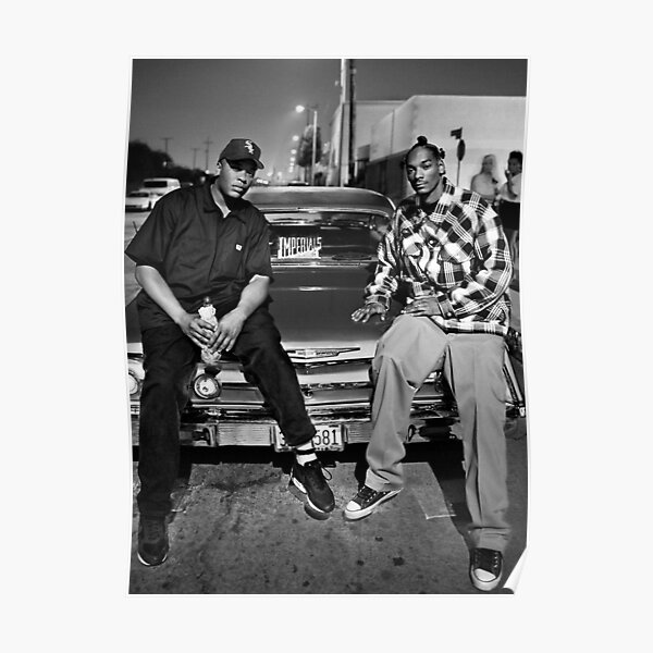 90 Jahrgang Dr. Dre Snoop Dogg Poster