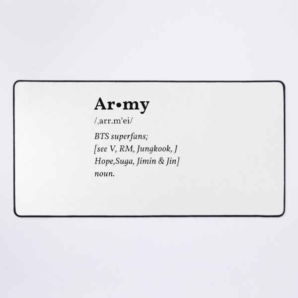 Item preview, BTS // ARMY // Dictionary Definition designed and sold by Jamesf37.