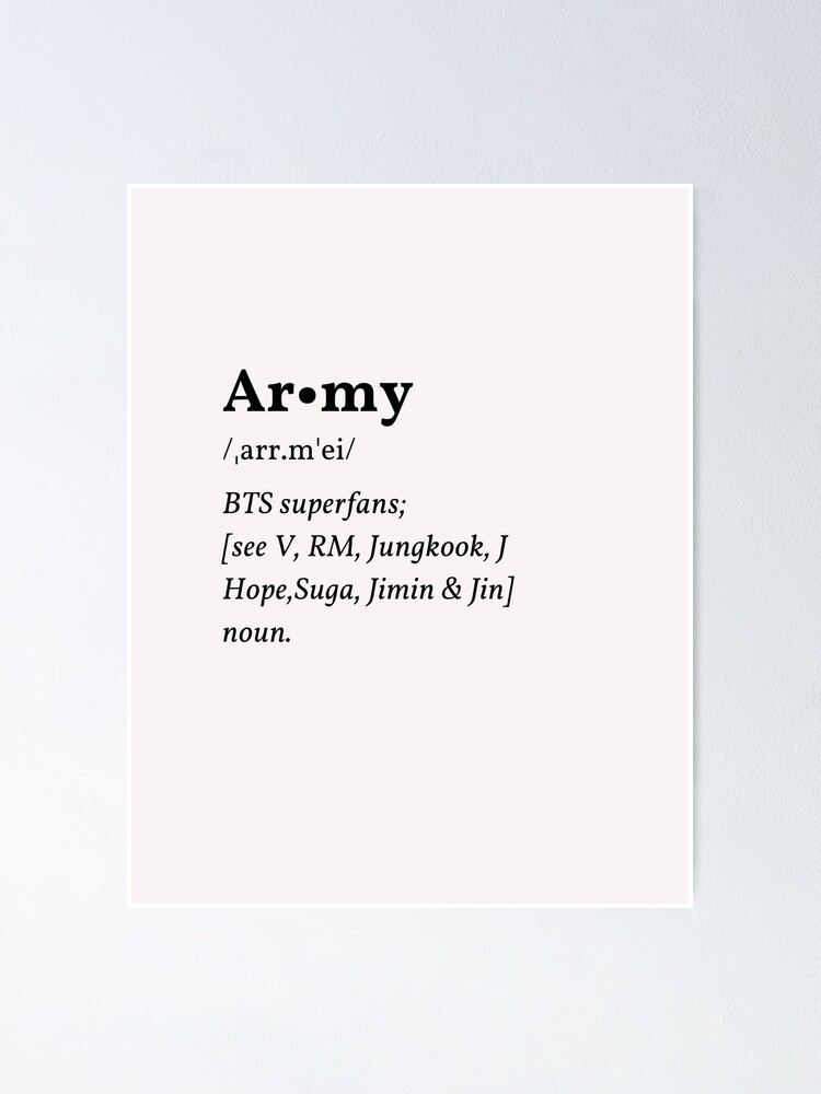 BTS Urban Dictionary Definitions