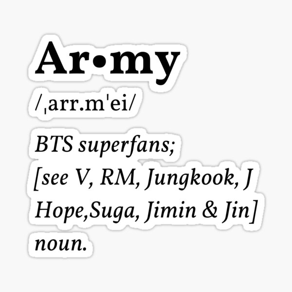 BTS Urban Dictionary Definitions