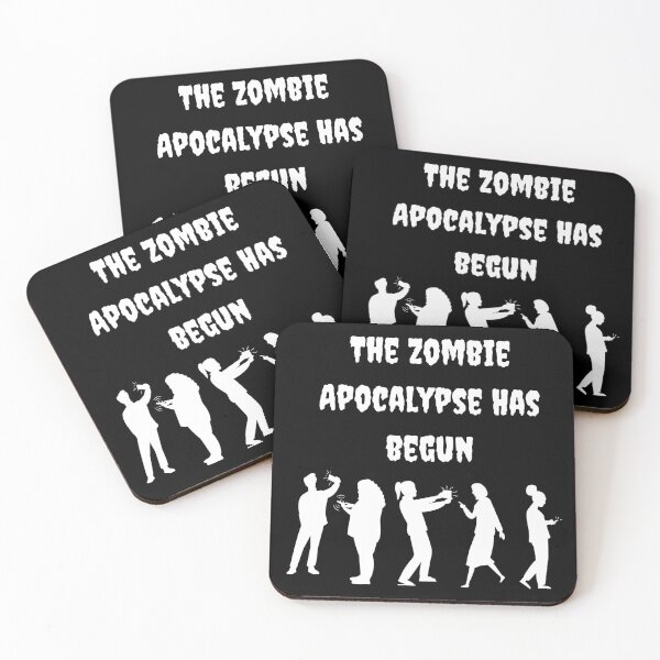 Item preview, The Zombie Apocalypse Has Begun  designed and sold by DaydreamerDzine.
